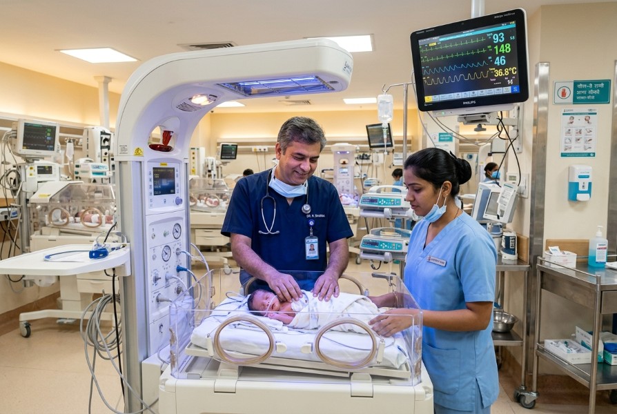 Neonatal Care & NICU at PES Hospital, Kuppam (Andhra Pradesh · 750 Beds)