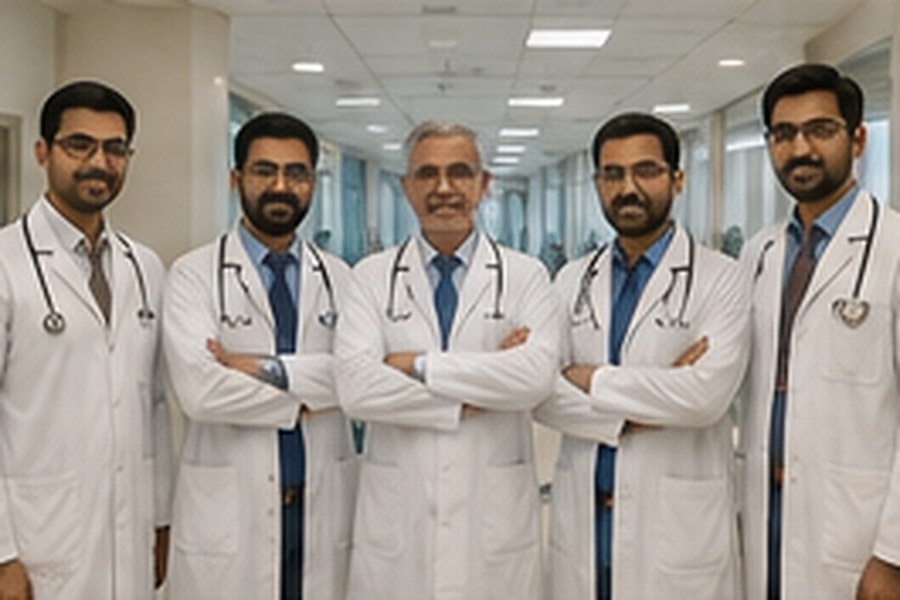 Specialist doctors at PES Hospitals