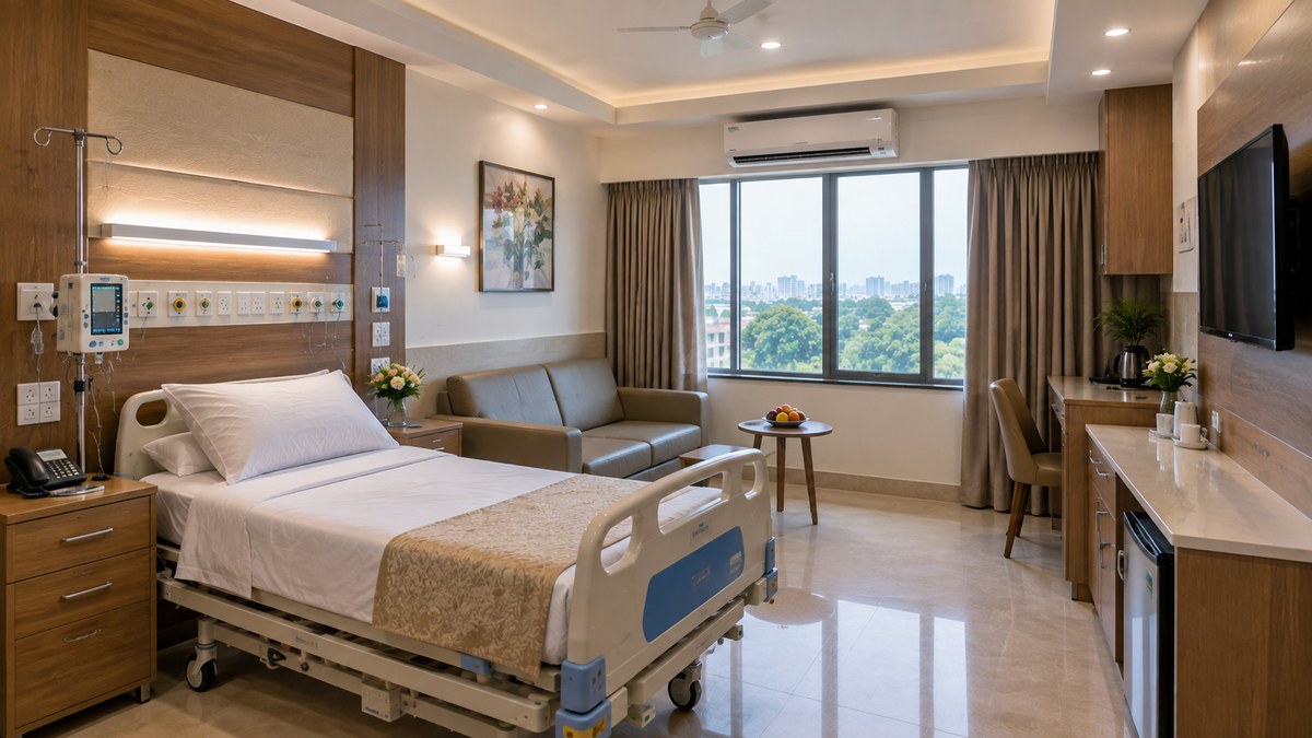 VIP Deluxe Suite at PES Hospitals