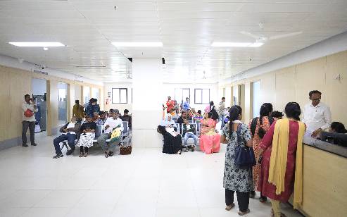 Doctor appointment consultation at PES University Hospital